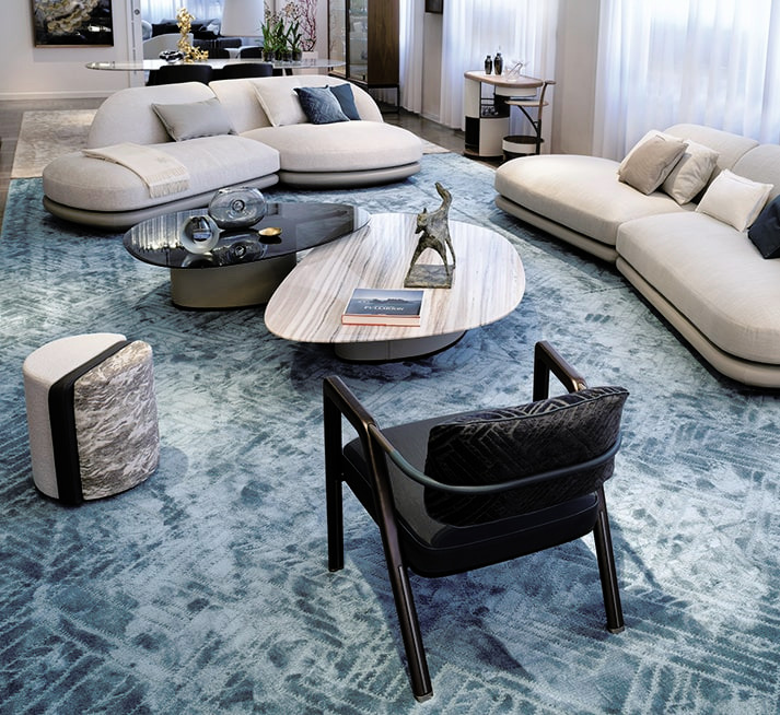 Sataria Rug by Giorgetti, view 2