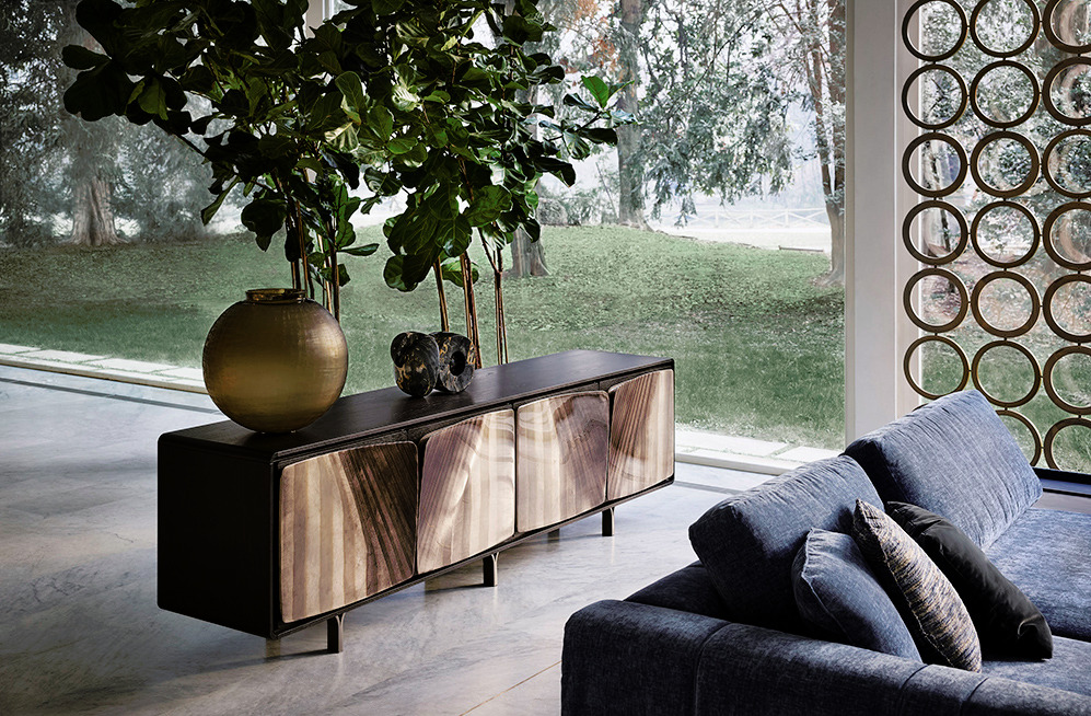 Scirocco Bookcase by Giorgetti, view 4