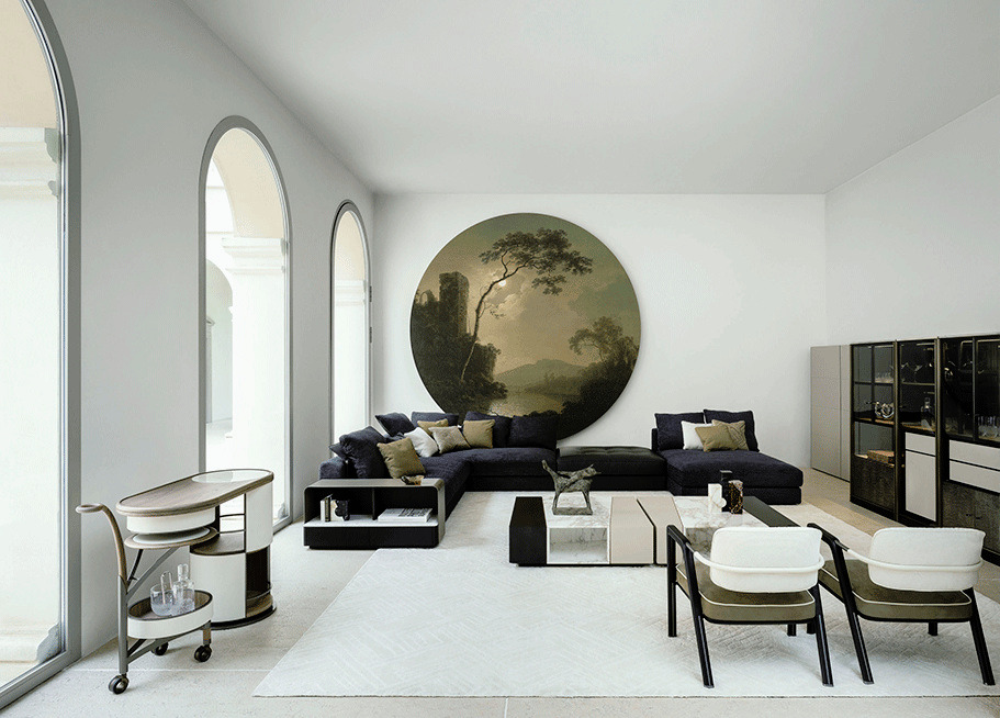 Skyline Armchair by Giorgetti, view 7
