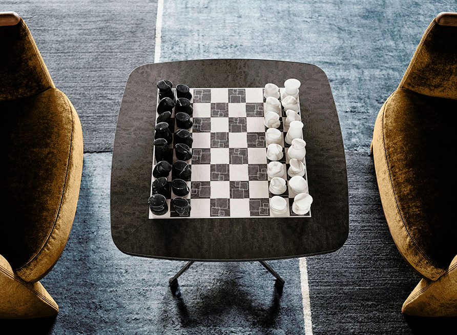 Spark Coffee and Side Table by Giorgetti, view 5