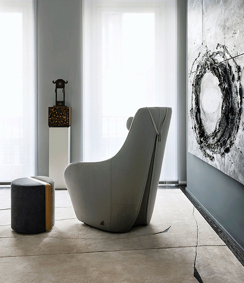 Summa Bench by Giorgetti, view 6