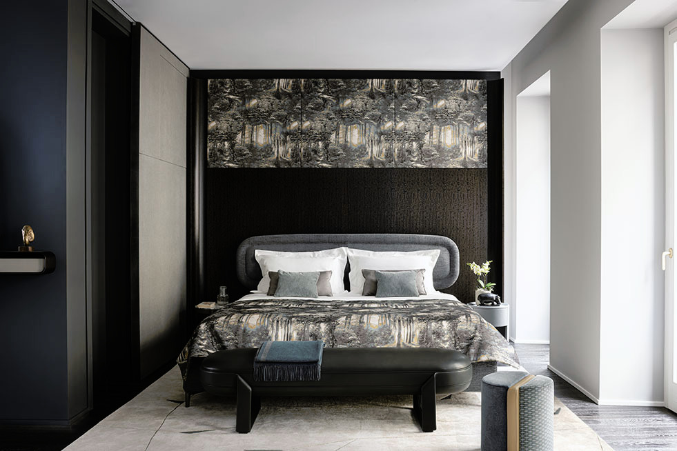 Vibe Bed by Giorgetti, view 2