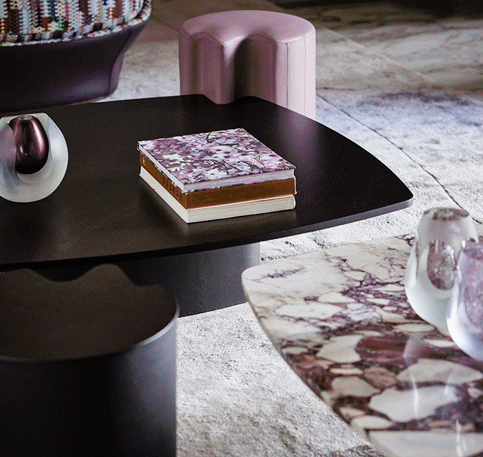 Woody & Mia Coffee and Side Table by Giorgetti, view 5