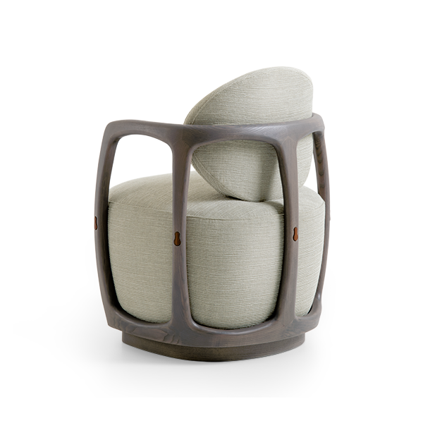 Yuan Chair by Giorgetti, view 4