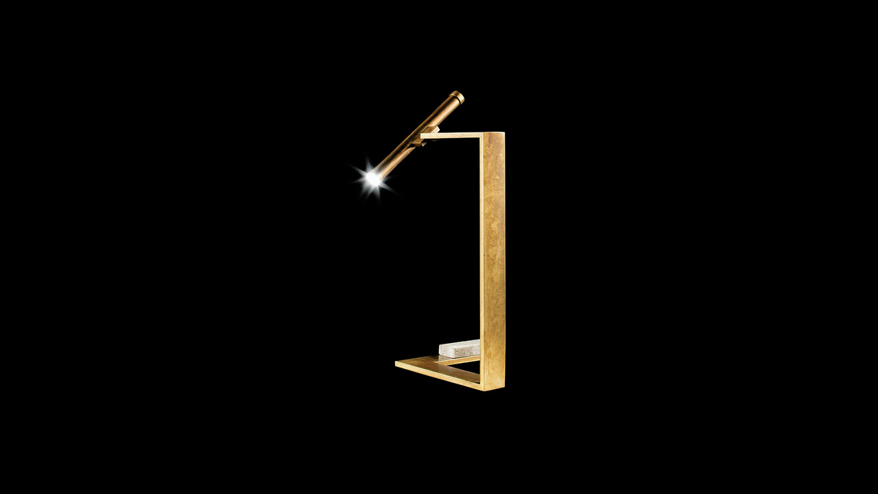 Flat Table Lamp Henge