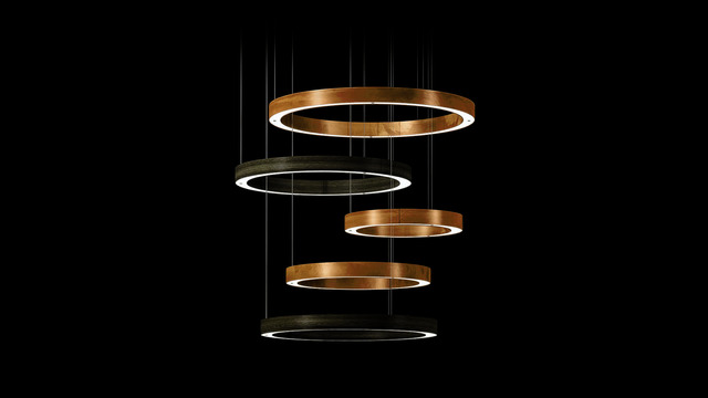 Light 5 Ring Multimateric Henge