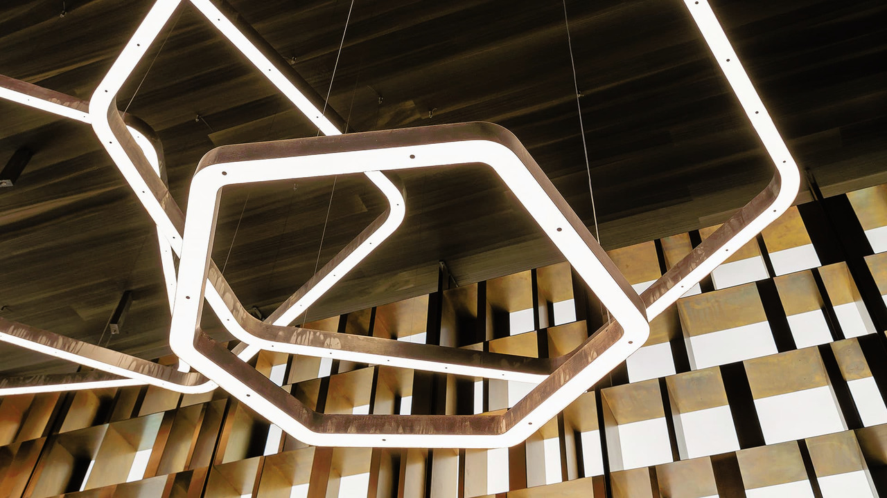 Light Ring Horizontal Polygonal by Henge, view 5