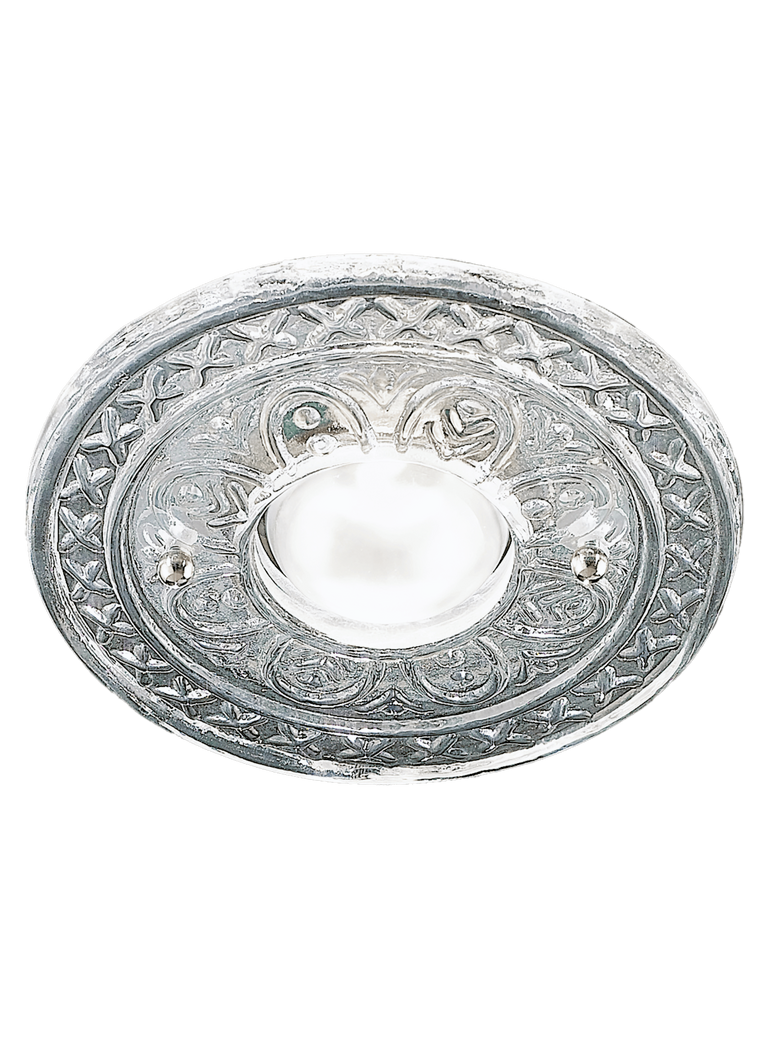 3000 Italian Glass and Metal Spotlight, view 2