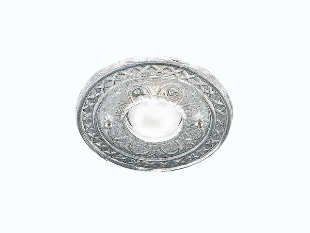 3000 Italian Glass and Metal Spotlight