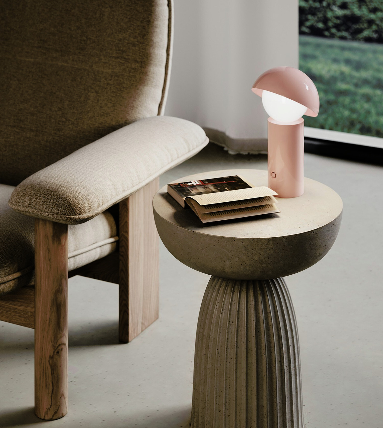 Aurora La Petite Wireless Table Lamp, view 2