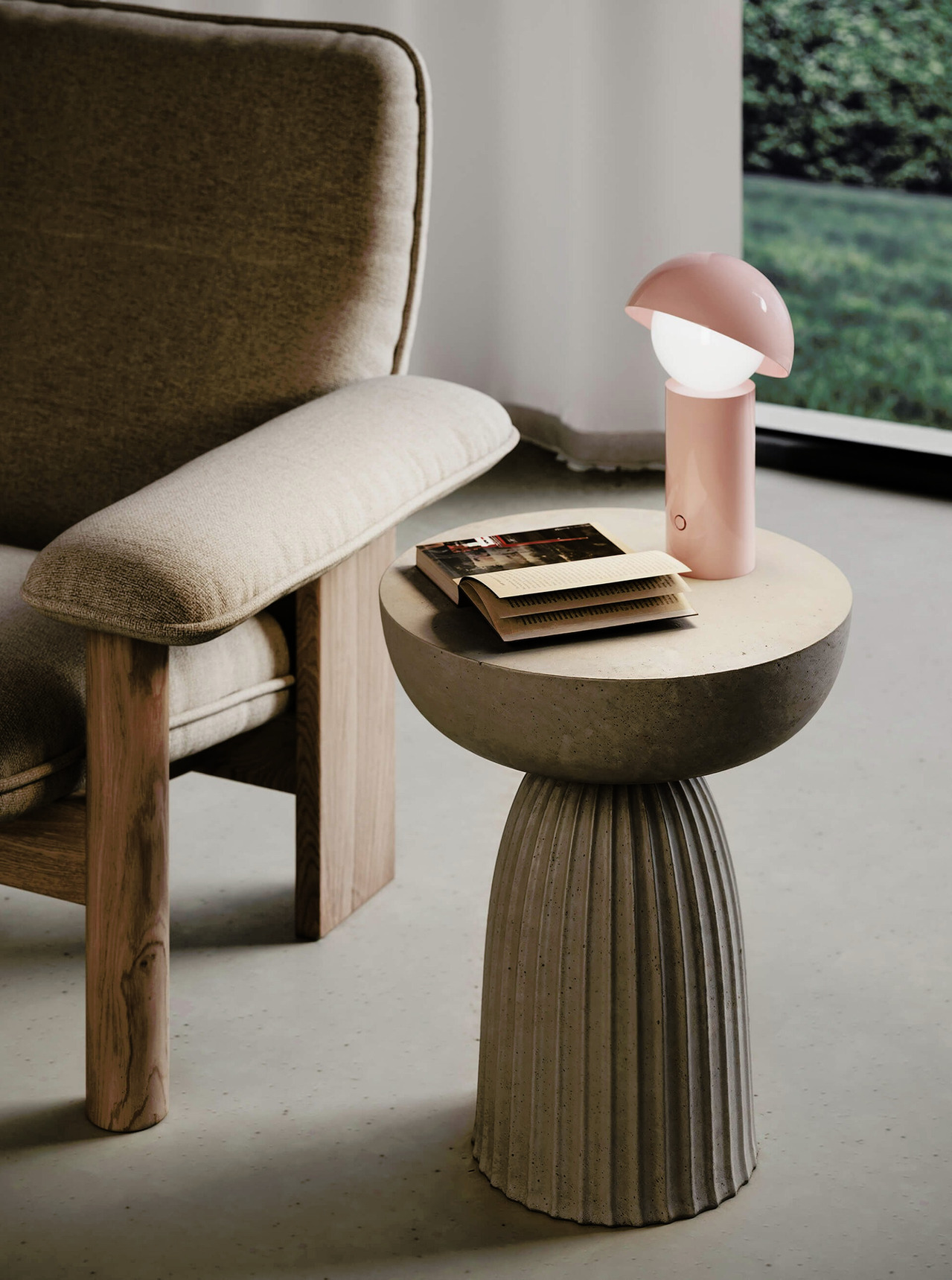 Aurora La Petite Wireless Table Lamp, view 4