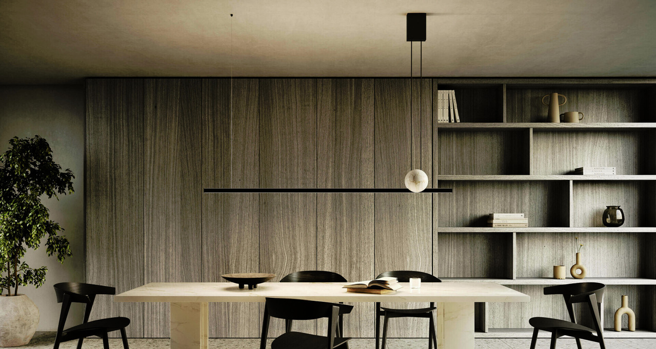 Maxi Calacatta Pendant Light, view 3