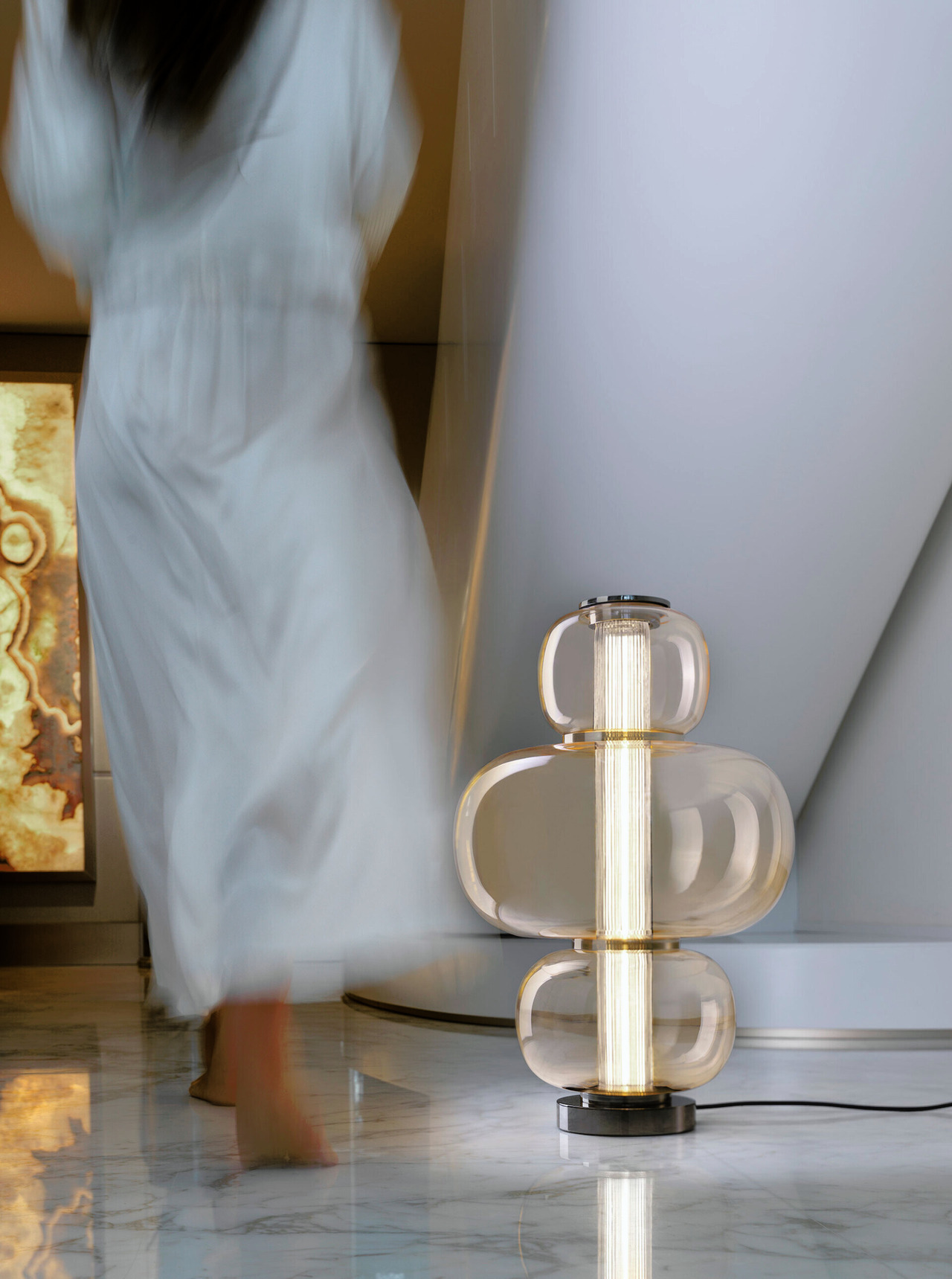 Nube Glass Table Lamp, view 3