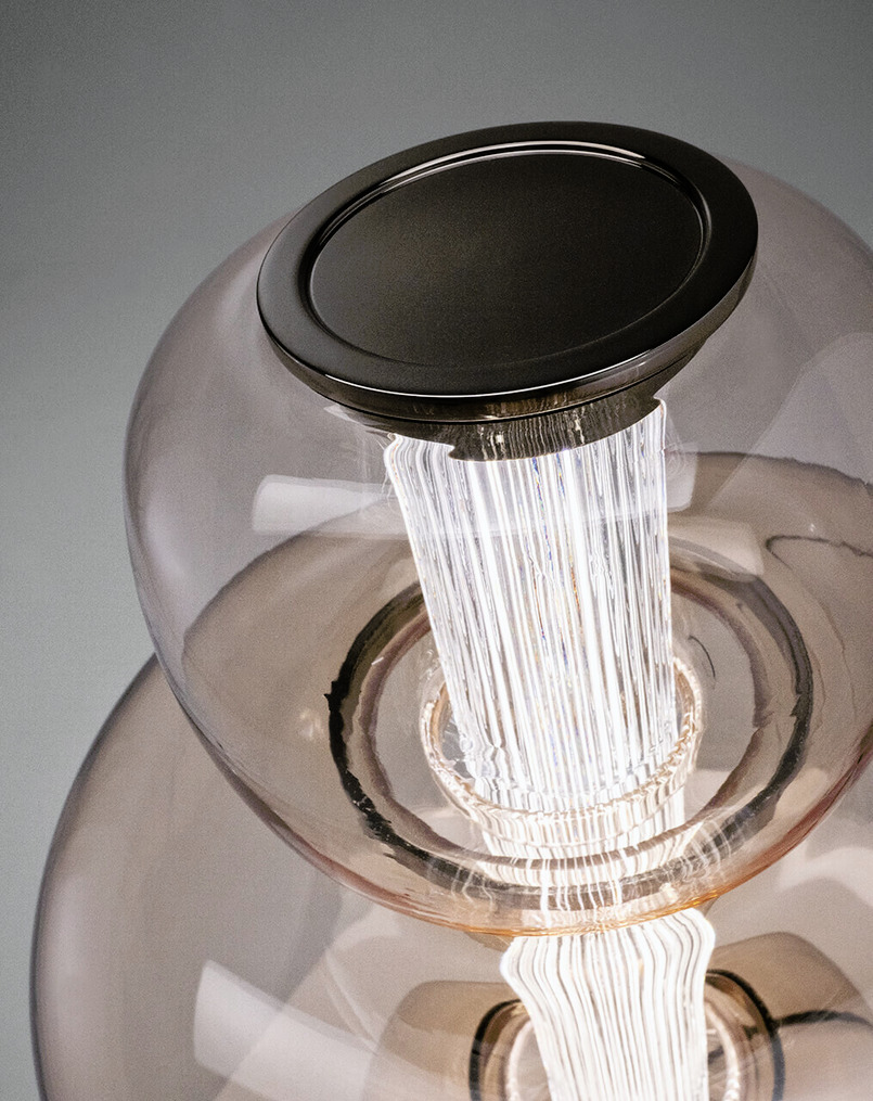 Nube Glass Table Lamp, view 6