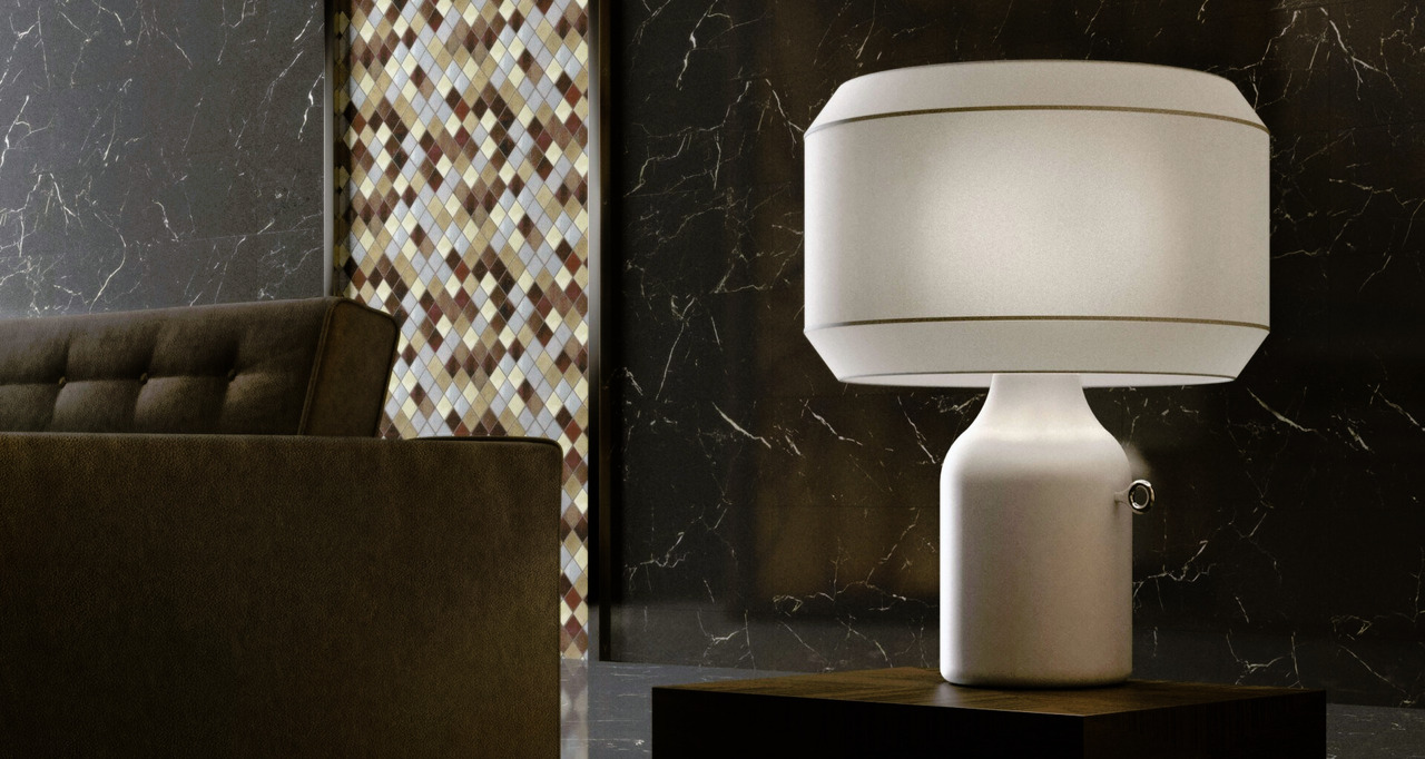Odette Odile Italian Table Lamp, view 3