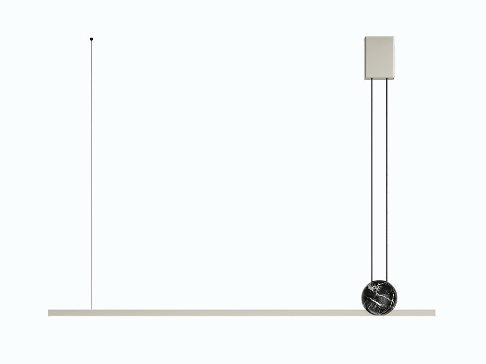 Maxi Calacatta Pendant Light