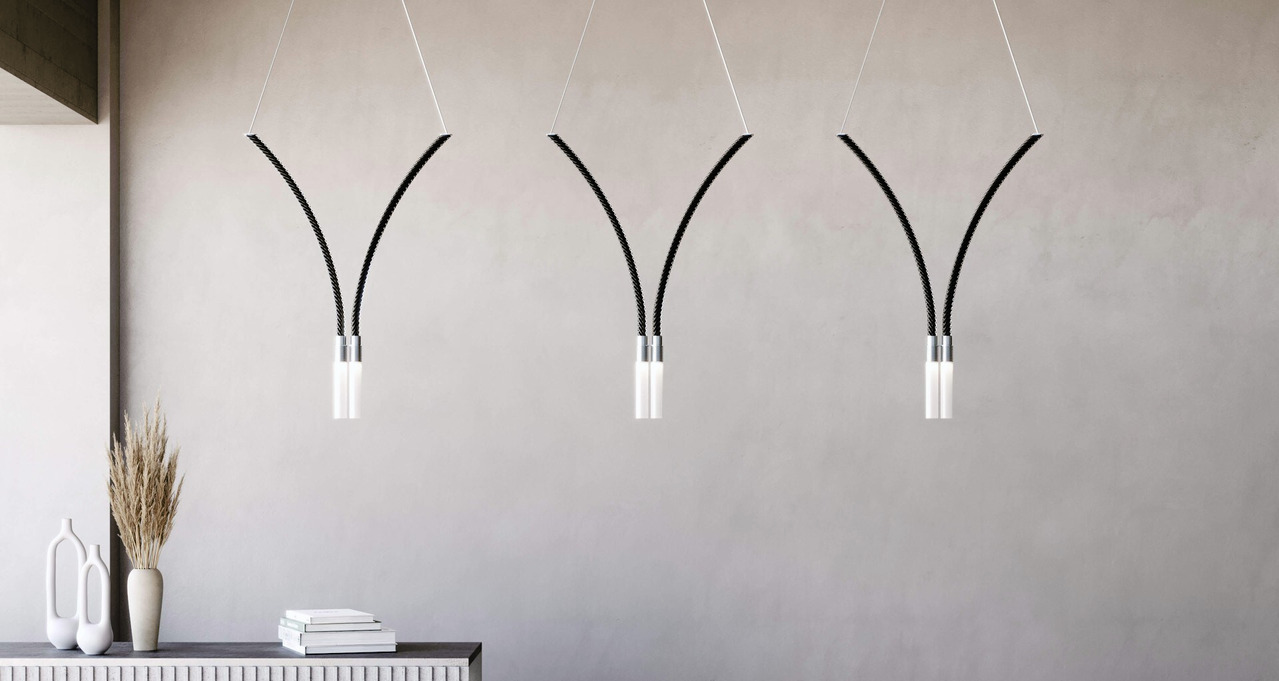 Sesto Handmade Glass Pendant Light, view 3