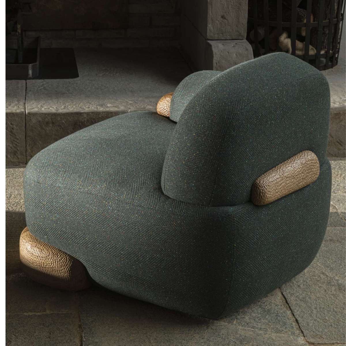 Loro Piana Apacheta Armchair, view 2
