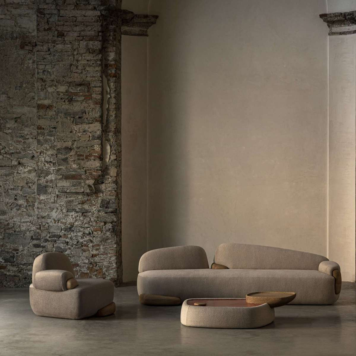 Loro Piana Apacheta Armchair, view 6