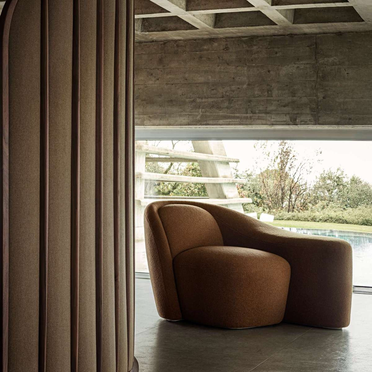 Loro Piana Palm Duet Chaise Lounge, view 2