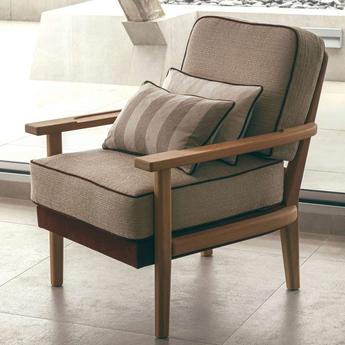 Loro Piana Piazzetta Armchair, view 4