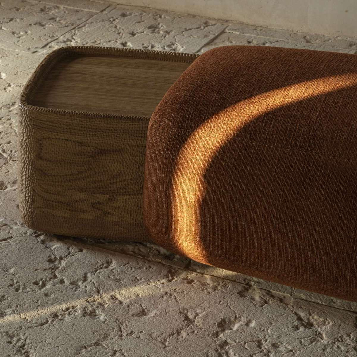 Loro Piana Apacheta Bench, view 2
