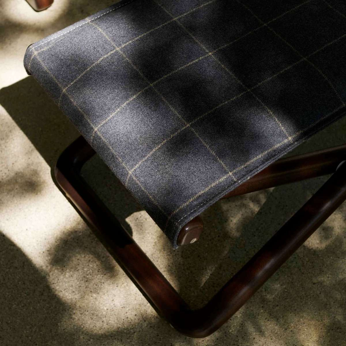 Loro Piana The Delight Chairs St. Moritz Folding Stool by Exteta, view 2