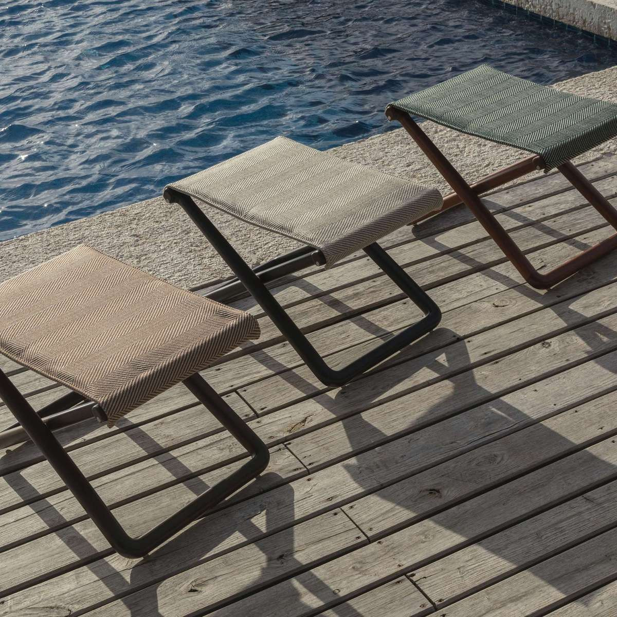 Loro Piana The Delight Folding Stool by Exteta, view 3