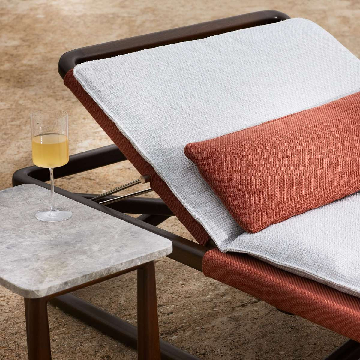 Loro Piana The Delight Chairs Sun Lounger by Exteta, view 5