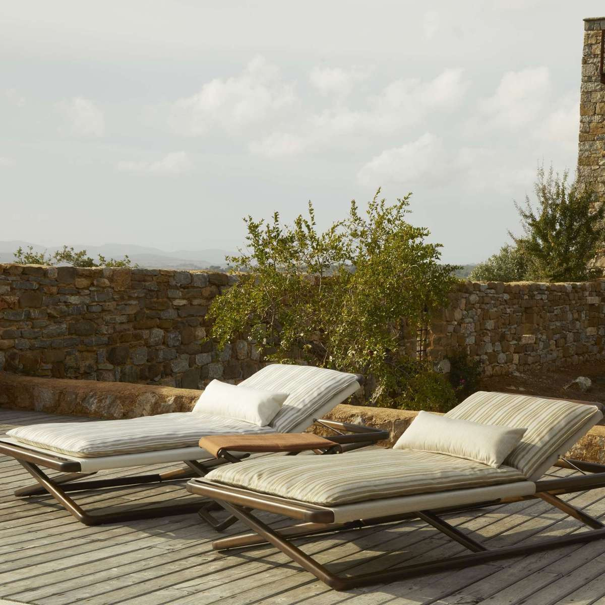 Loro Piana The Delight Chairs Sun Lounger by Exteta, view 4
