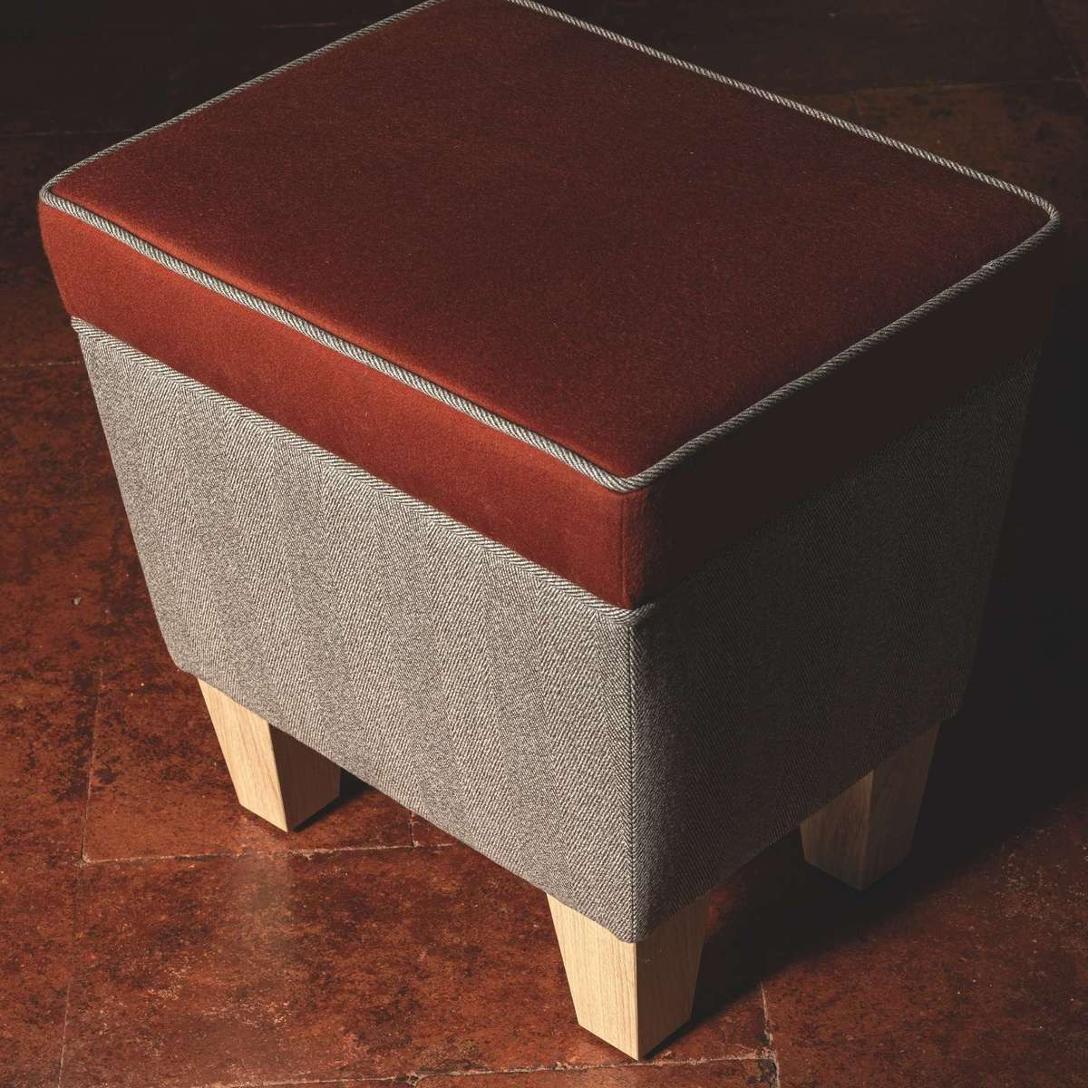 Loro Piana Saint Germain Pouf, view 4