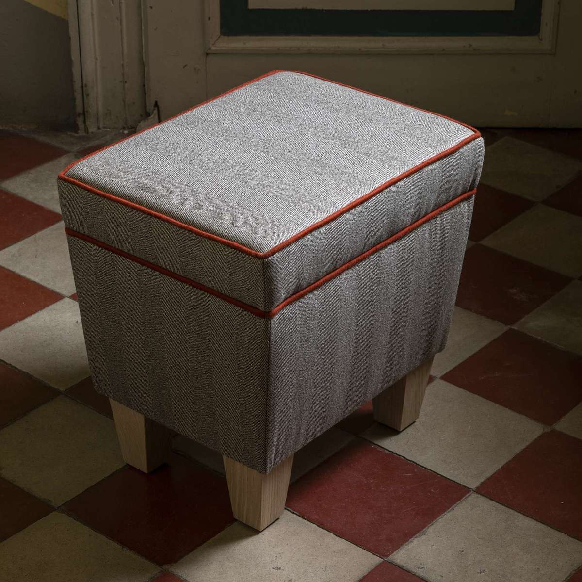 Loro Piana Saint Germain Pouf, view 6