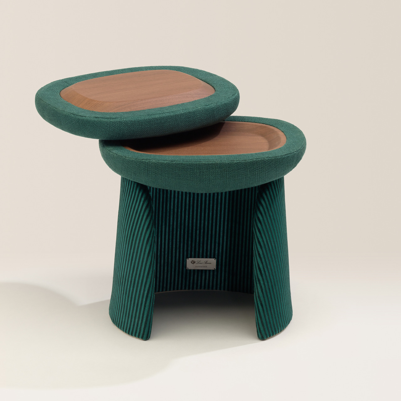 Loro Piana The Palm Low Pouf, view 3