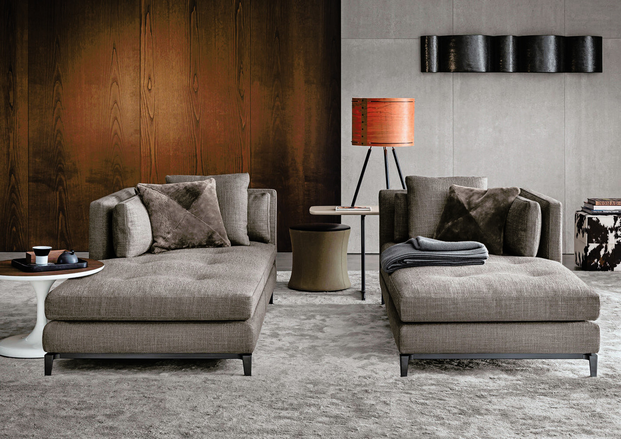 Andersen Line Quilt Cushion by Minotti, view 4
