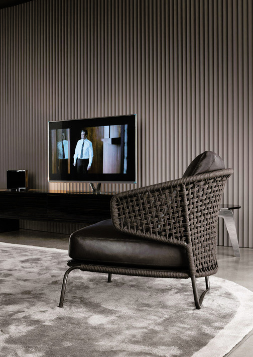 Aston “Cord” Indoor Armchair, view 3