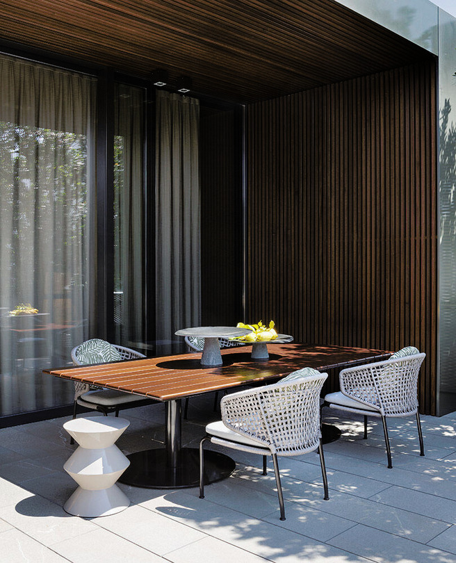 Aston "cord" Outdoor Lounge Chair, view 3