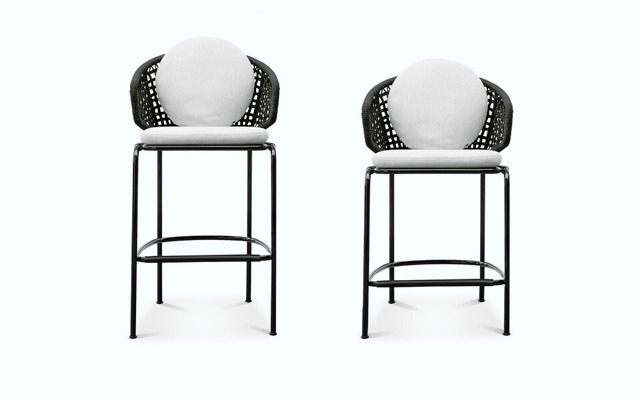 Aston "cord" outdoor stool