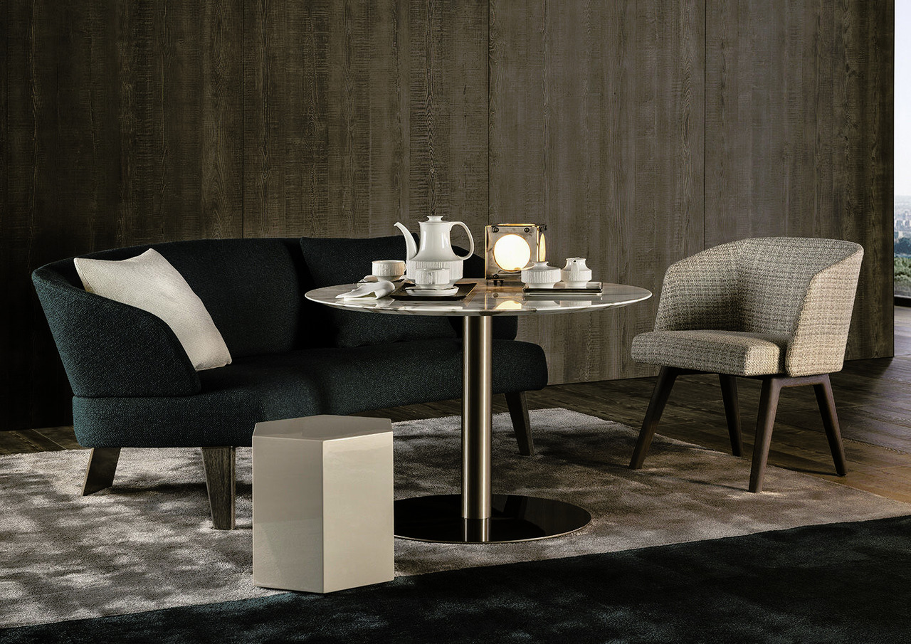 Bellagio Lounge Bronze Table by Minotti