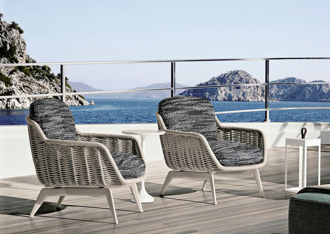 Belt Cord Outdoor Armchair, view 7
