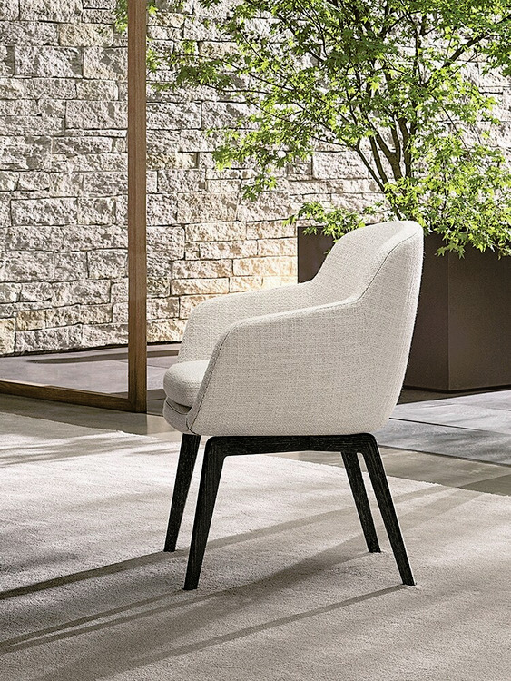 Belt Dining Chair by Minotti, view 2