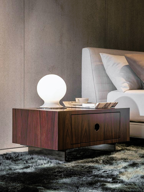 Brasilia Nightstand, view 2