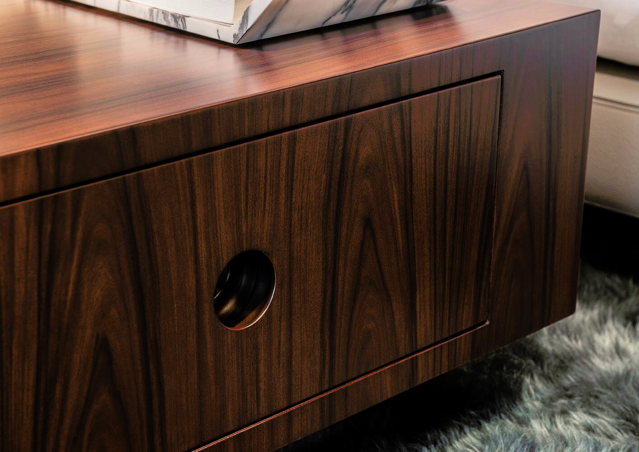 Brasilia Nightstand, view 3