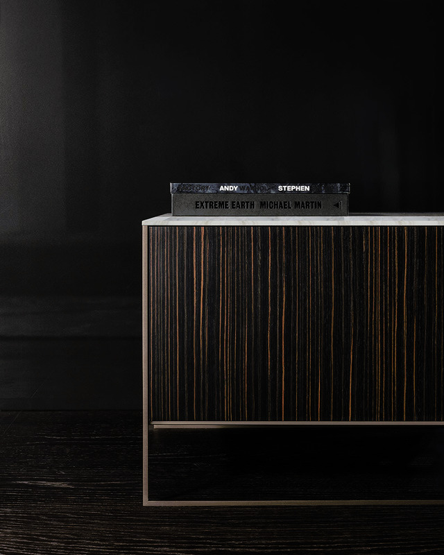Calder Bronze Console by Minotti