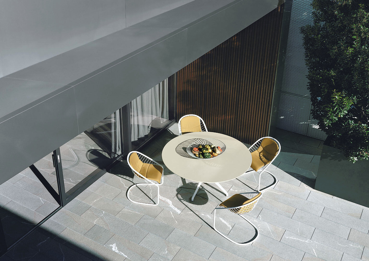 Claydon Outdoor Dining Table, view 3
