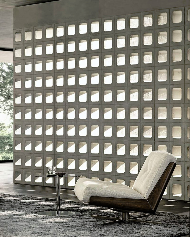 Daiki Armchair by Minotti, view 2