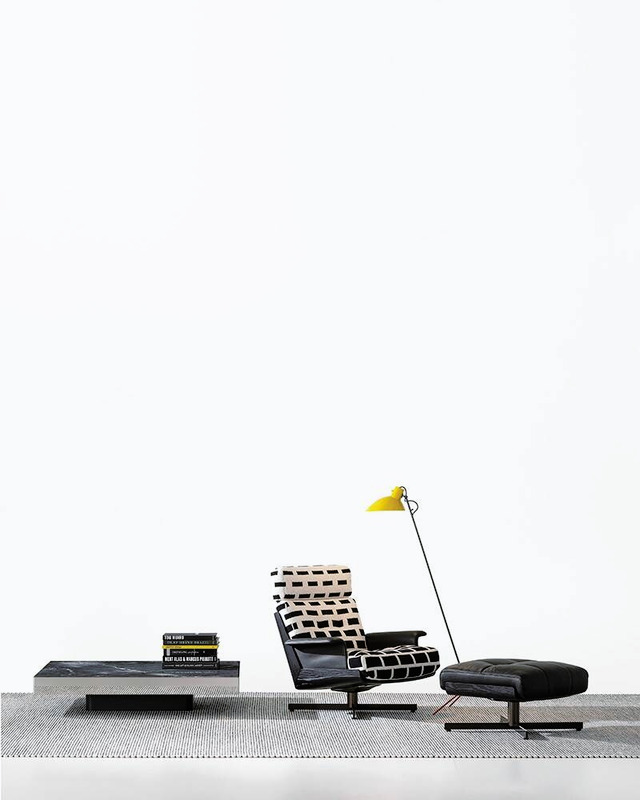 Daiki Armchair by Minotti, view 6