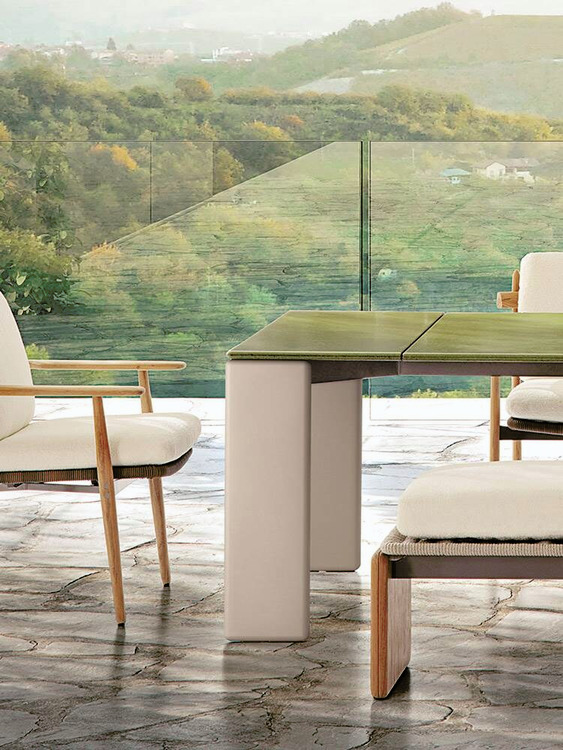 Drake Outdoor Dining Table, view 2