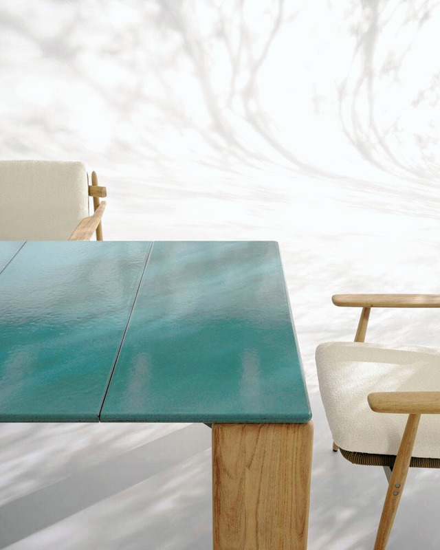 Drake Outdoor Dining Table, view 7