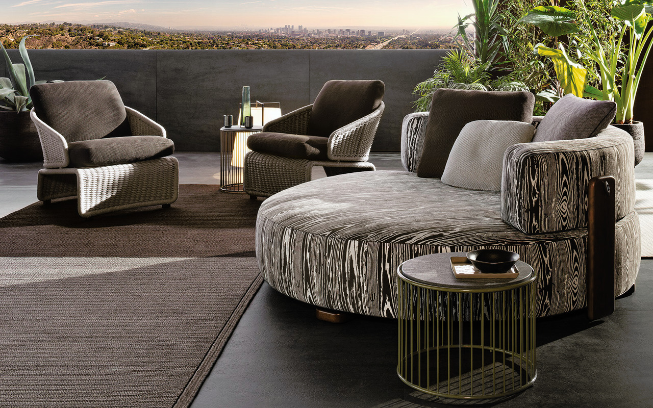 Florida Modular Outdoor Sofa by Minotti, view 20