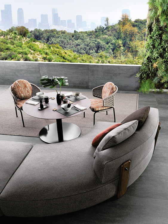 Florida Modular Outdoor Sofa by Minotti, view 26